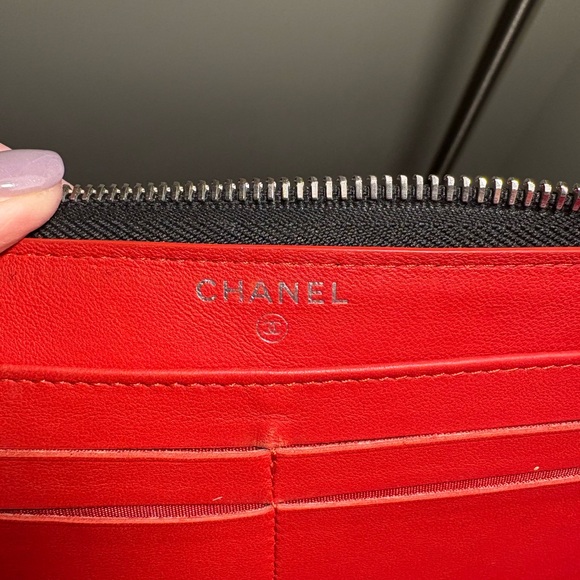 Chanel Data Center Long Zippy Wallet - Picture 6 of 9
